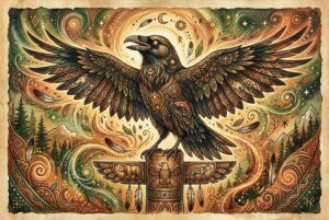 El Cuervo como Animal Espiritual: Significado, Simbolismo y Mensajes