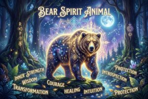 Animal de Espíritu Oso: Significado, Simbolismo y Mensajes Espirituales