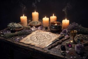 Adivinación para Brujas: Cómo Leer el Tarot, Lanzar Runas y Practicar Escrimancia