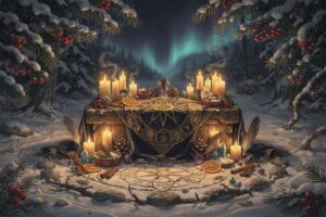 Brujería de Yule: Magia del Solsticio de Invierno para la Luz Que Retorna