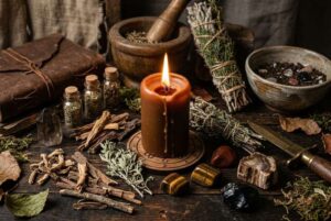 Magia con Velas Marrones: Significado, Intenciones y Cómo Usarlas