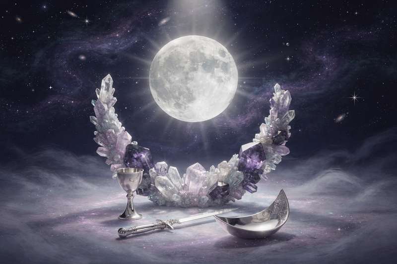 Representación de la posición de la Luna y el Sol en la carta astral para entender cómo influyen en la personalidad.