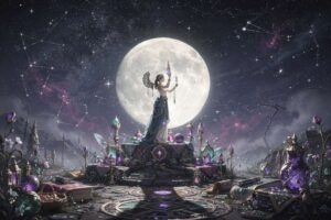 Luna de Sangre: Significado Espiritual, Rituales Poderosos y Simbolismo