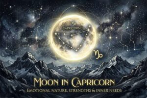Luna en Capricornio: Naturaleza Emocional, Fortalezas y Necesidades Internas