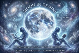 Luna en Géminis: Naturaleza Emocional, Fortalezas y Necesidades
