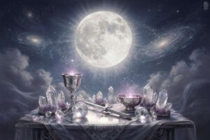 Luna Cuarto Creciente: Significado, Energía y Rituales Sagrados
