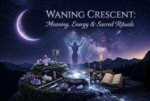 Luna Menguante: Significado, Energía y Rituales Sagrados