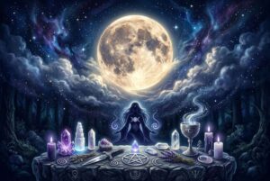 Luna Gibosa Creciente: Significado, Energía y Rituales Sagrados