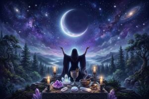 Luna Creciente: Significado, Energía y Rituales Sagrados