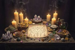 Hechizo de Dinero: Guía Completa de Hechizos, Materiales y Pasos del Ritual