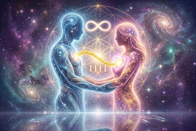 Dos personas con las manos unidas simbolizando la conexión profunda y el reencuentro espiritual entre almas destinadas.