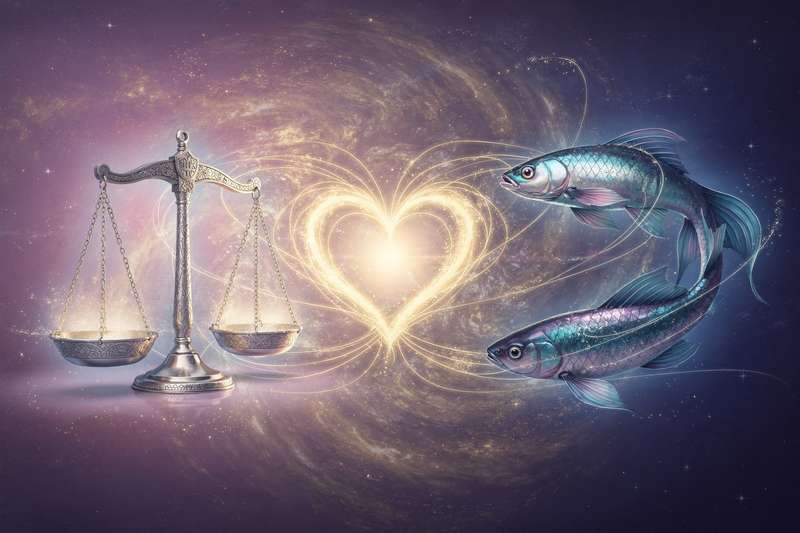 Pareja bajo las estrellas que representa la conexión romántica entre signos de aire y agua en astrología.