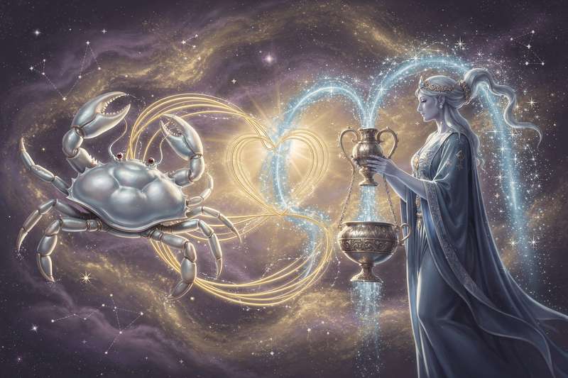 Pareja con signos zodiacales diferentes explorando si sus naturalezas emocional e intelectual pueden encontrar armonía.
