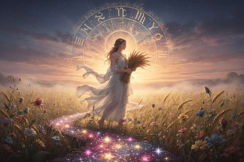 Predicciones astrológicas para el signo Virgo durante el año 2026 enfocadas en aspectos románticos, profesionales y desarrollo...