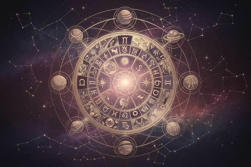 Diagrama mostrando las posiciones y ángulos de los planetas en la carta astral para entender sus influencias.