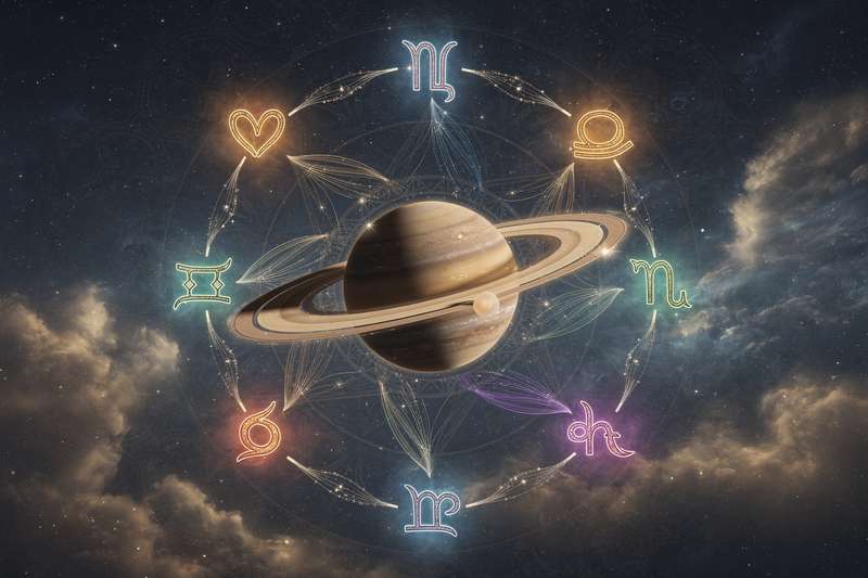 Ciclos astrológicos de Saturno que marcan transformaciones importantes en la vida según el signo zodiacal de cada persona.