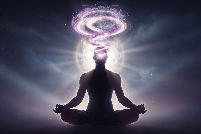 Manifestaciones físicas y energéticas que indican la activación del chakra coronario en el proceso de evolución espiritual.