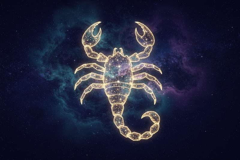 Scorpio zodiac sign with daily horoscope forecast for May 27, 2026.