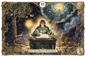 Lectura de Tarot para la Carrera: Orientación Profesional para el Trabajo y el Dinero