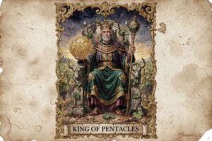 Rey de Oros Tarot: Significados de Riqueza, Liderazgo y Abundancia