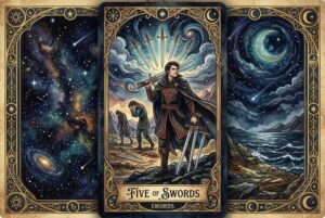 Significado de la Carta del Tarot Cinco de Espadas: Una Guía sobre Conflicto y Resolución
