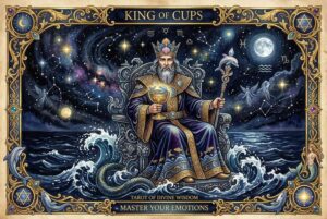 Rey de Copas Tarot: Significados de la Carta y Domina tus Emociones con Sabiduría Divina