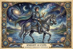 Significado del Caballero de Copas en el Tarot: Guía sobre Romance, Creatividad e Intuición