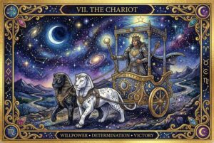 El Carro Tarot: Significados de la Carta del Carro – Domina tu Destino con Voluntad y Determinación