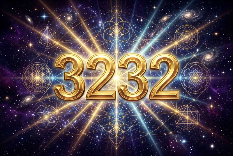 Significado espiritual del número 3232 como guía celestial para manifestar la vida que deseas.