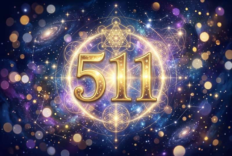 Significado del número 511 en numerología angélica como guía divina para el cambio personal y la evolución espiritual.