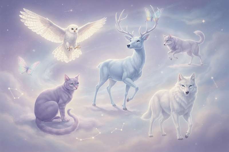 Diferentes animales salvajes y domésticos representan mensajes ocultos y significados profundos en la interpretación de los...