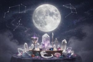 Luna Vacía de Curso — Qué Es y Cómo Usarla: Significado, Energía y Rituales Sagrados