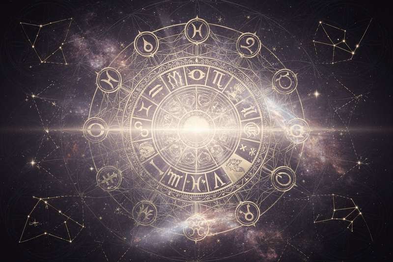 Representación de los doce signos zodiacales y sus necesidades emocionales más profundas según la astrología.