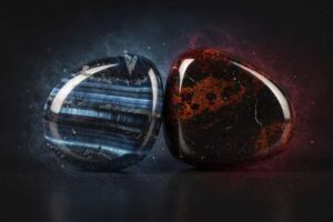 Libera la Negatividad con Solo Dos Cristales: Ojo de Tigre Azul y Obsidiana Caoba