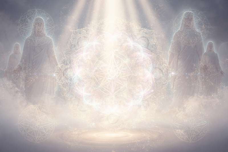 Representación simbólica de la vigésima mansión lunar asociada con la intensidad emocional y la transformación espiritual en...