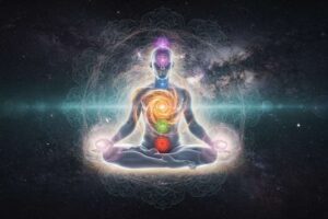 Postura de yin yoga que facilita la apertura y armonización de los centros energéticos del cuerpo.