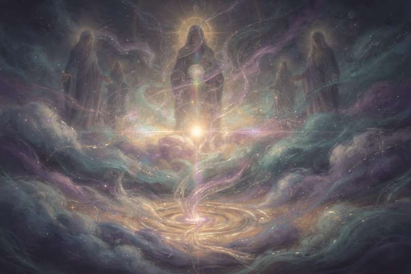 Disposición completa del Grand Tableau con las treinta y seis cartas del sistema Lenormand organizadas en filas y columnas...
