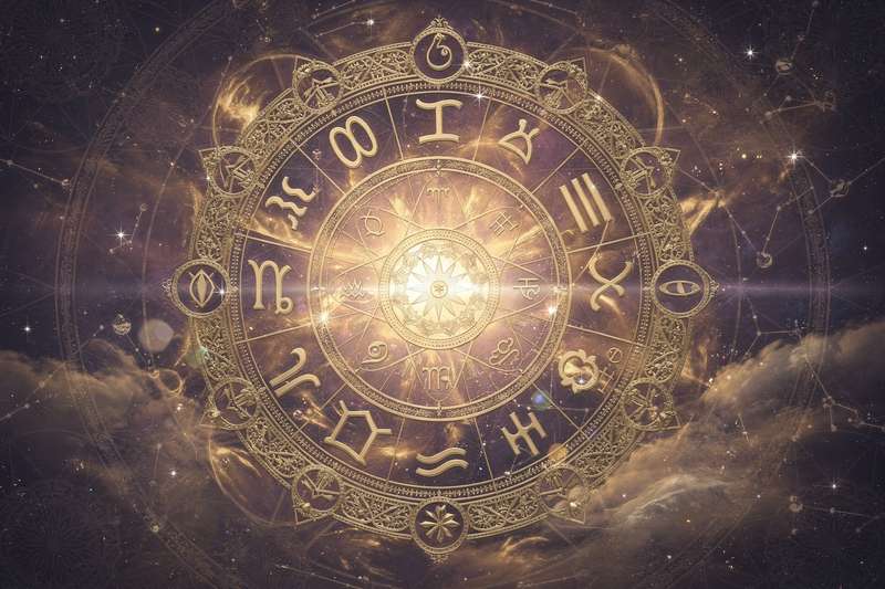 Carta astral mostrando la conjunción de Venus y Marte en el signo de Virgo.