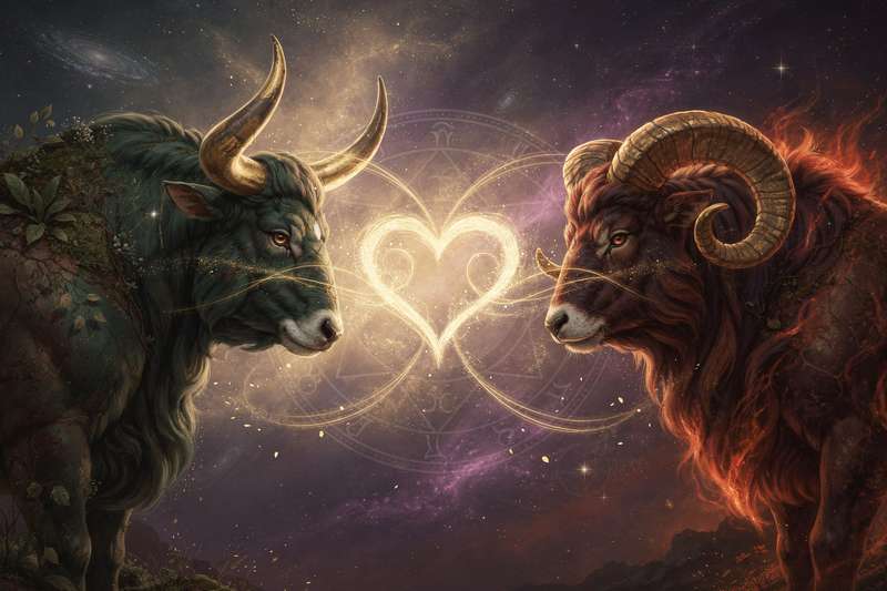 Pareja heterosexual en momento de conexión emocional que representa la dinámica entre signos zodiacales del zodiaco.