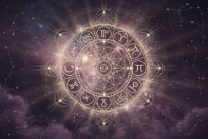 Días del calendario de enero destacados en dorado para las fechas astrológicas más propicias del signo Tauro.