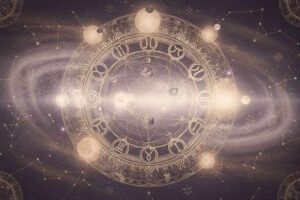 Calendario astrológico de diciembre con predicciones para cada signo zodiacal durante el último mes del año.