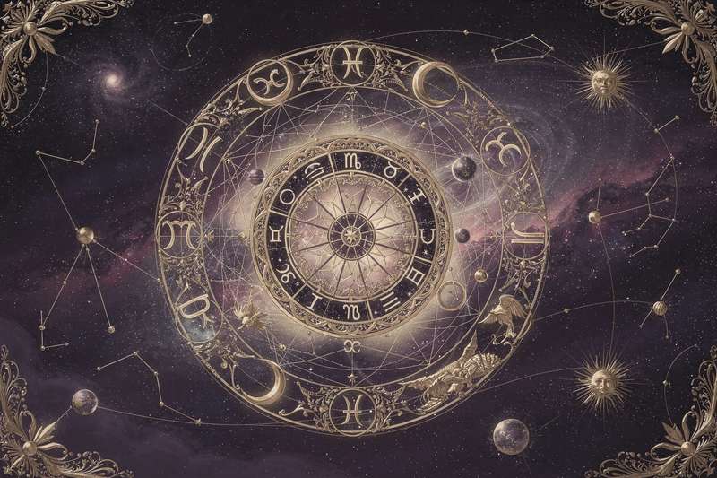 Representación astrológica de Venus en Escorpio mostrando energía magnética y transformadora en las relaciones amorosas.