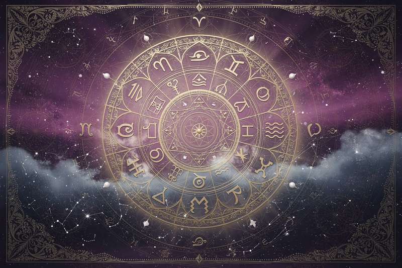 Representación simbólica de Júpiter con energía escorpiana que desciende hacia las profundidades misteriosas del universo astral.