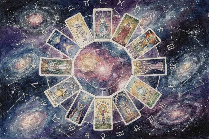 Sistema astrológico tradicional que vincula los planetas y signos del zodiaco con las 78 cartas del tarot en la metodología...