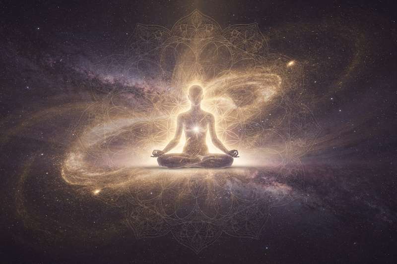Representación visual de los diferentes colores del aura humana con sus interpretaciones energéticas y espirituales.